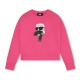 KARL LAGERFELD FUCHSIA SWEATSHIRT