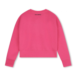 KARL LAGERFELD FUCHSIA SWEATSHIRT