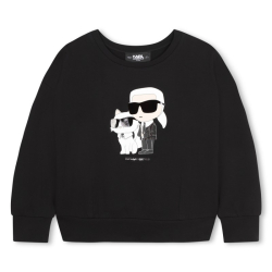 KARL LAGERFELD BLACK JUMPER