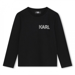 KARL LAGERFELD BLACK BOY BLOUSE