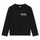 KARL LAGERFELD BLACK BOY BLOUSE