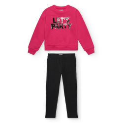 NATHKIDS FUCHSIA & BLACK SET