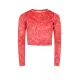 KYNTHIAN RED VELVET TOP