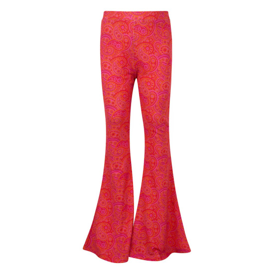 SPORTY FLARE PANTS RED