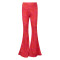 SPORTY FLARE PANTS RED