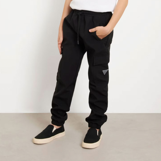 GUESS ΜΑΥΡΟ JOGGER ΠΑΝΤΕΛΟΝΙ ΑΓΟΡΙ