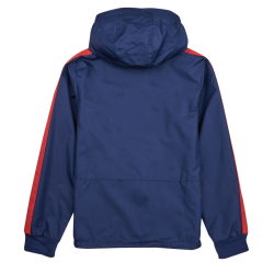 LEVI'S BLUE JACKET WITH RED DESIGNS 