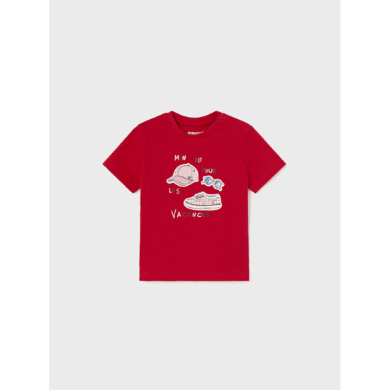 MAYORAL BABY BOY RED T-SHIRT