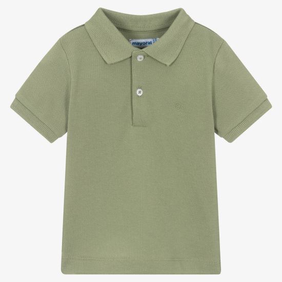 MAYORAL OLIVE GREEN POLO T-SHIRT