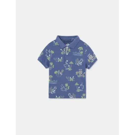 MAYORAL BABY BOY BLUE POLO T-SHIRT