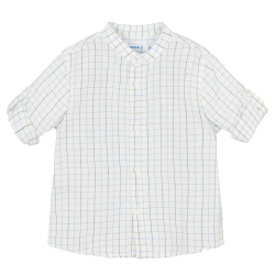 MAYORAL WHITE SHIRT CHECKED