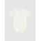 MAYORAL WHITE BABY GIRL COVERALL 