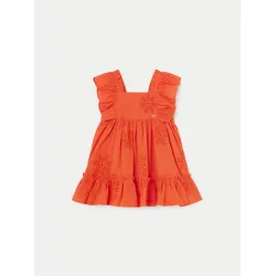 MAYORAL ORANGE BABY GIRL DRESS