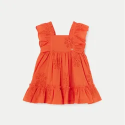 MAYORAL ORANGE BABY GIRL DRESS