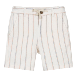 MAYORAL STRIPPED BEIGE SHORTS