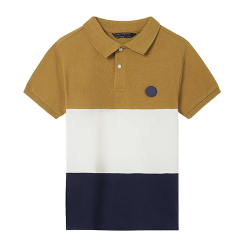 MAYORAL THREE COLORS POLO T-SHIRT 