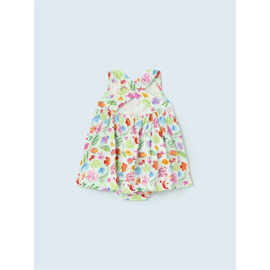 MAYORAL COLOURFULL BABY GIRL DRESS 