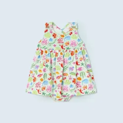 MAYORAL COLOURFULL BABY GIRL DRESS 