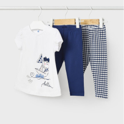 MAYORAL SET T-SHIRT WITH LEGGINGS