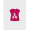 MAYORAL FUCHSIA T-SHIRT WITH PRINT