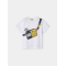 MAYORAL WHITE T-SHIRT WITH YELLOW POCKET