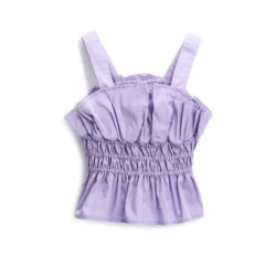 GIRL PURPLE CROP TOP