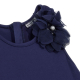 GIRLS NAVY BLUE TULLY DRESS