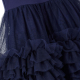 GIRLS NAVY BLUE TULLY DRESS