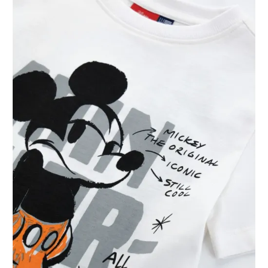 MICKEY MOUSE WHITE T-SHIRT