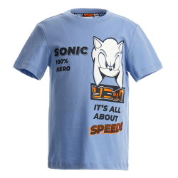 T-SHIRT BLUE SONIC