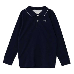 PEPE JEANS DARK BLUE POLO BLOUSE