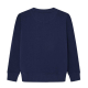 PEPE JEANS NAVY  BLUE SWEATSHIRT WITH RED LOGO