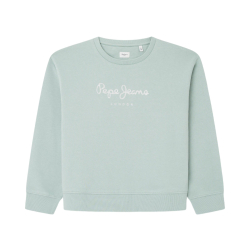 PEPE JEANS GREEN LOGO BLOUSE