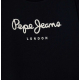 PEPE JEANS BLUE SWEATSHIRT WITH WHITE LOGO 