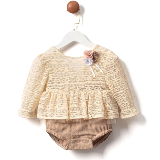 BABY GIRL DRESS WITH LACE