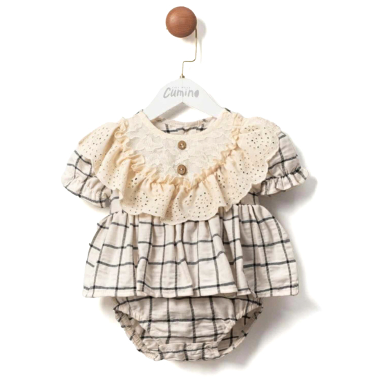 BABY GIRL DRESS STRIPED