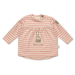 SOPHIE LA GIRAFE PINK RIPPED BLOUSED