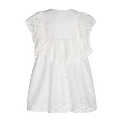 LADY OF THE LAKE BRODERIE RUFFLES DRESS