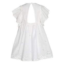 LADY OF THE LAKE BRODERIE RUFFLES DRESS