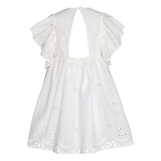 LADY OF THE LAKE BRODERIE RUFFLES DRESS