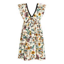 GARDENIA 3 LAYERS DRESS 