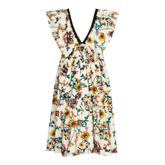 GARDENIA 3 LAYERS DRESS 