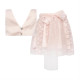 SET MAGNOLIA PINK LACE & SATIN