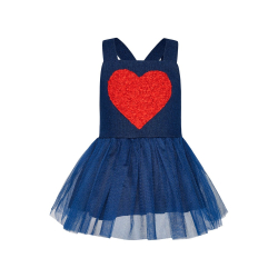 TWO IN A CASTLE TULLE DUNGAREES