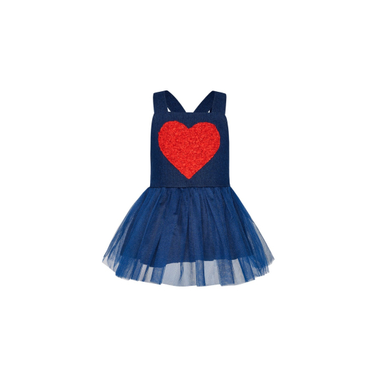 TWO IN A CASTLE TULLE DUNGAREES