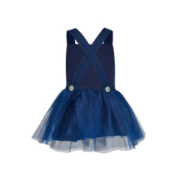 TWO IN A CASTLE TULLE DUNGAREES