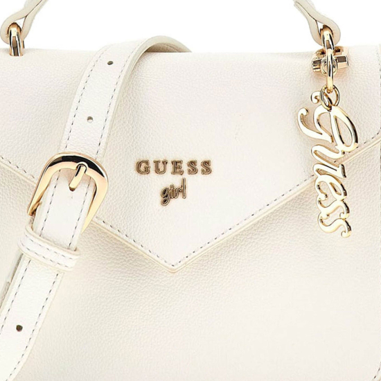 GUESS WHITE HANDBAG 