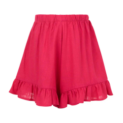 SET ROMANCE RUFFLE SHORTS & TOP PINK